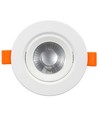 7W Ø10cm LED Einbaustrahler - Lochausschnitt: Ø8 cm, Maße: Ø10 cm, Integrierter Treiber