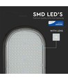 V-Tac 100W LED Straßenlampe - Samsung LED Chip, Ø60mm, IP65, 84lm/W