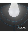 10er Pack E27 9W LED-Leuchtmittel - 200 Grad