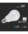 10er Pack E27 9W LED-Leuchtmittel - 200 Grad