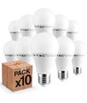 10er Pack E27 9W LED-Leuchtmittel - 200 Grad