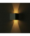 12W LED Wandleuchte - IP65 Außenbereich, grau, quadratisch, verstellbarer Abstrahlwinkel, inkl. Leuchtmittel