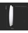 36W LED Deckenleuchte - Ø48cm, CCT, 3 Lichtfarben, rund
