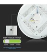 36W LED Deckenleuchte - Ø48cm, CCT, 3 Lichtfarben, rund