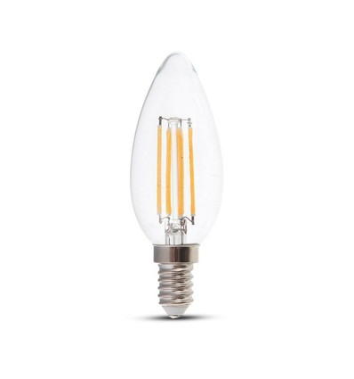 E14 6W LED Kerzenlampe - Filament
