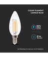E14 6W LED Kerzenlampe - Filament