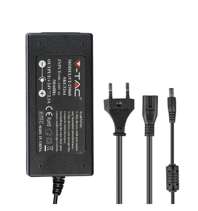 60W / 24V DC Netzteil für LED-Streifen - 2.5A, IP44 Feuchtraum