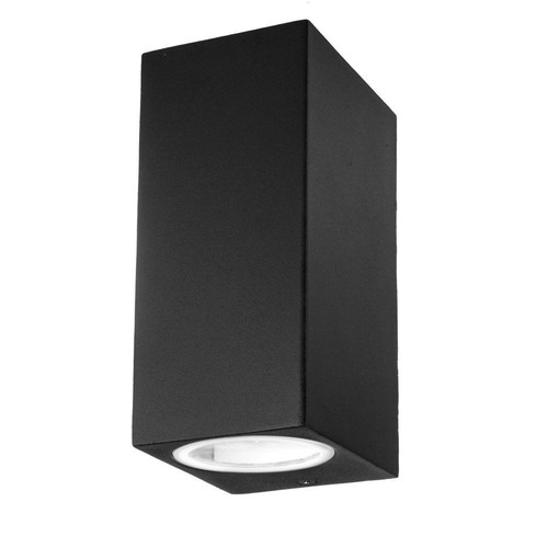 GU10 Wandleuchte mit Up/Down-Licht - IP44 Außenbereich, ohne Leuchtmittel