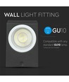GU10 Wandleuchte mit Up/Down-Licht - IP44 Außenbereich, ohne Leuchtmittel