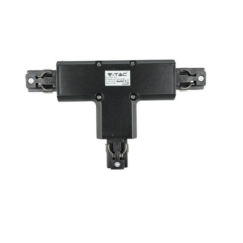 T-Verbinder für Schienen - Schwarz