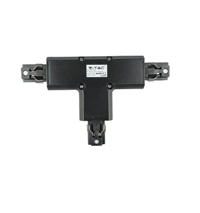 T-Verbinder für Schienen - Schwarz