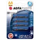 AA 4er-Pack AgfaPhoto Batterie - Alkaline, 1,5V