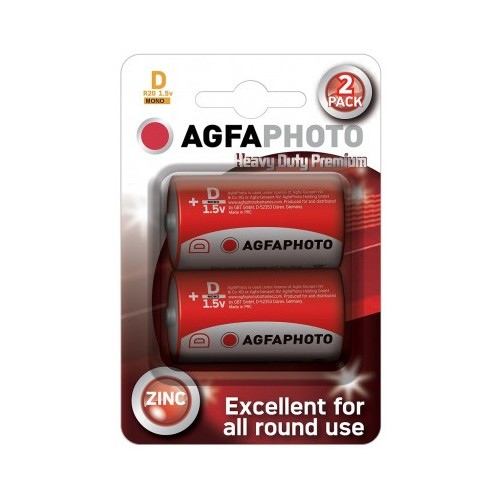 D/MN1300 2er-Pack AgfaPhoto Batterie - Alkaline, 1,5V
