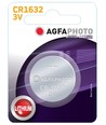 CR1632 1 Stk. AgfaPhoto Knopfzellenbatterie - Lithium, 3V