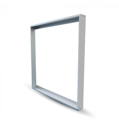 Rahmen für 29,5 x 29,5 LED-Panel - Weißer Rand