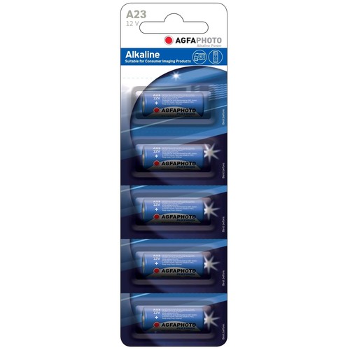 LR23A/A23 5er-Pack AgfaPhoto Batterie - Alkaline, 12V