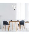 V-Tac moderne Pendelleuchte - Weiß mit Schwarz, Ø8 cm, GU10