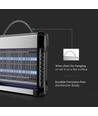 V-Tac Insektenlampe - 2x8W, für Innenräume, UV-Licht, Abdeckung 50m²