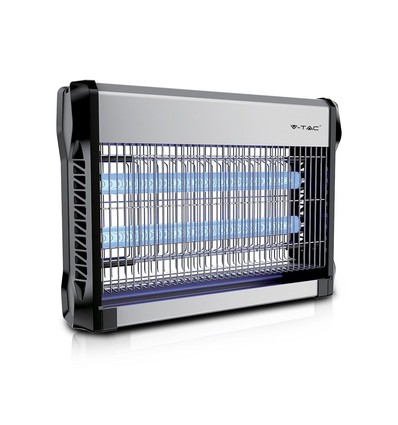 V-Tac Insektenlampe - 2x10W, für Innenräume, UV-Licht, Abdeckung 80m²