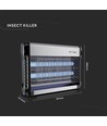 V-Tac Insektenlampe - 2x10W, für Innenräume, UV-Licht, Abdeckung 80m²
