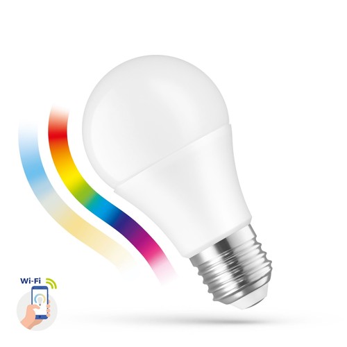 9W Smart Home LED-Lampe - Tuya/Smart Life, kompatibel mit Google Home, Alexa und Smartphones, A60, E27