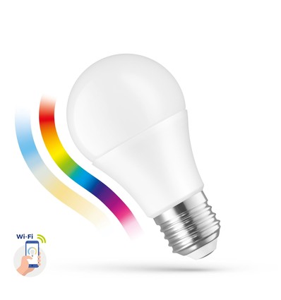 9W Smart Home LED-Lampe - Tuya/Smart Life, kompatibel mit Google Home, Alexa und Smartphones, A60, E27