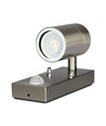 GU10 Wandleuchte m. Sensor - IP44 Außenbereich, rostfrei, ohne Leuchtmittel