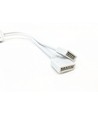 RGB+WW Kabel 2-Wege-Splitter - 12/24V, weiß