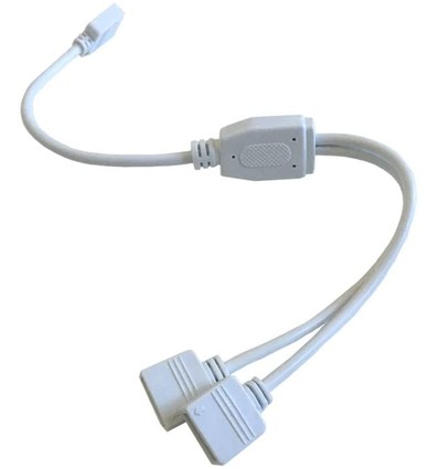 RGB+WW Kabel 2-Wege-Splitter - 12/24V, weiß