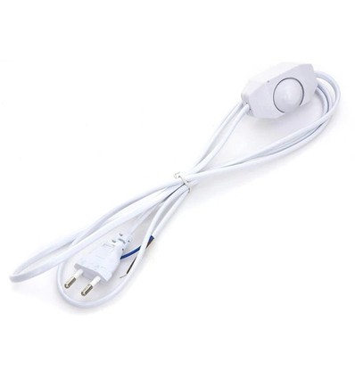 Lichtdimmer mit Kabel - 1,8 m, 5-100W, 230V, Drehdimmer