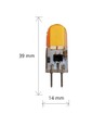 GY6.35 1,6W dimmbare KAPPA3 LED-Lampe - 12V-24V DC