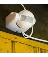 V-Tac Bewegungsmelder - LED-kompatibel, weiß, PIR Infrarot, IP44 für den Außenbereich