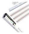 Troldtekt LED Zigbee Schienenset 3x60 cm - CCT, Flach eingelassen, Akustilight inkl. Kabel und Treiber