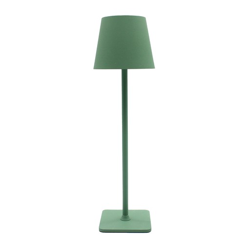 Wiederaufladbare LED-Tischlampe Innen/Außen - Grün, Touch-Dimmbar, CCT, IP54 für den Außenbereich