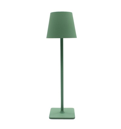 Wiederaufladbare LED-Tischlampe Innen/Außen - Grün, Touch-Dimmbar, CCT, IP54 für den Außenbereich