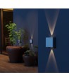 2W Luna weiße Up/Down Wandleuchte - IP54 Außenbereich, CCT, 3 Lichtfarben, inkl. Leuchtmittel