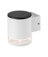 0,55W Solar-Wandleuchte LED - IP54, Weiß