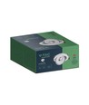 30W Ø20 cm Einbaustrahler RA90 - Ausschnitt: Ø18 cm, Maße: Ø20 cm, CCT - 3 Lichtfarben, 3-in-1, weißer Rand