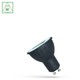 GU10 4W LED-Spot - Schwarz