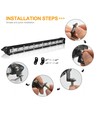 LEDlife 50W LED-Lichtleiste - Lichtbalken, Auto, LKW, Traktor, Anhänger, kombinierte Streuung, IP67 wasserdicht, 10-30V