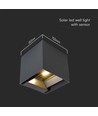9W Solar Wandleuchte LED - PIR Sensor