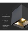 9W Solar Wandleuchte LED - PIR Sensor