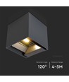 9W Solar Wandleuchte LED - PIR Sensor