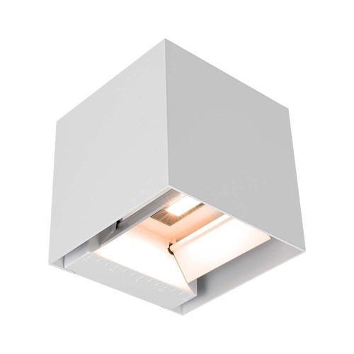 3W Solar-Wandleuchte LED - IP65, Weiß, Sensor