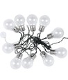 V-Tac Solarbetriebene Lichterkette mit 10 Stück 1W Lampen - 2 Meter, IP44, inkl. Lichtquelle