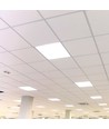 60x60 hintergrundbeleuchtetes LED-Panel, 25W - 180lm/w, weißer Rahmen