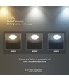 12W LED Sensorleuchte - IP20 Innenbereich, CCT, Samsung LED Chip, PIR Sensor, inkl. Leuchtmittel