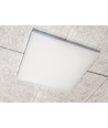 60x60 LED-Panel im Rahmen, 40W - Eingebaut in weißem Rahmen, zur Direktmontage