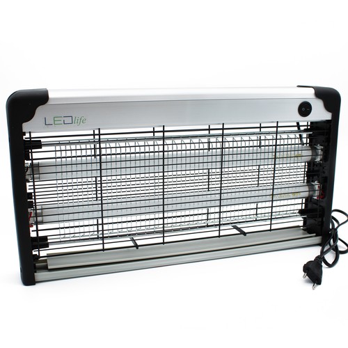 LEDlife Insektenlampe - 2x15W, Innen/Überdacht, UV-Licht, deckt ca. 100m2 ab
