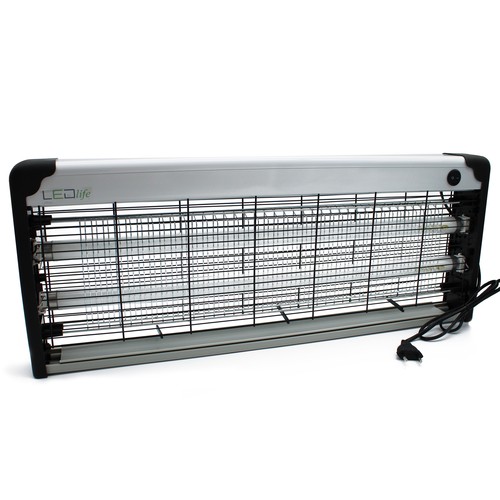 LEDlife Insektenlampe - 2x20W, Innen/Überdacht, UV-Licht, deckt ca. 150m2